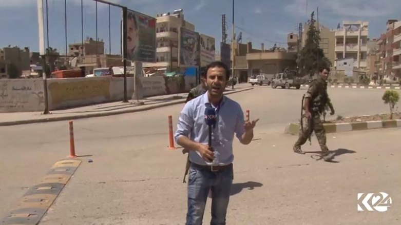  Bi vîdyo.. şerrê di navber a asayîş a rojava  û hikumet a Suryayê li Qamişlo